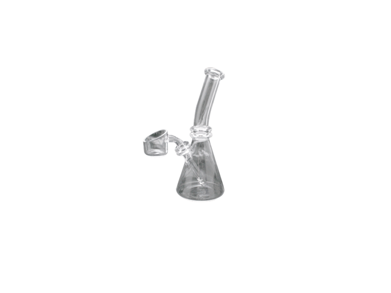 Acrylic Pipe Beaker Bubbler 5"
