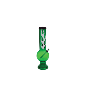 Acrylic Water Pipe Flame BUB-12"
