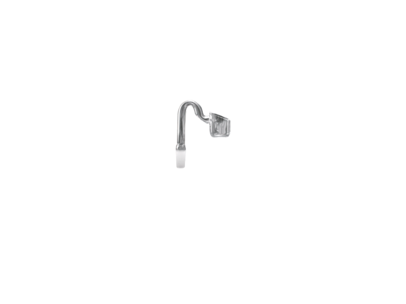 Heavy Duty Clear Banger 3.5mm Quartz 10mm Male