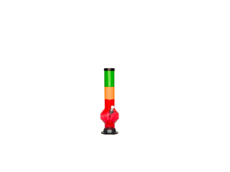 Acrylic Water Pipe Rasta 36 - 2"x12"