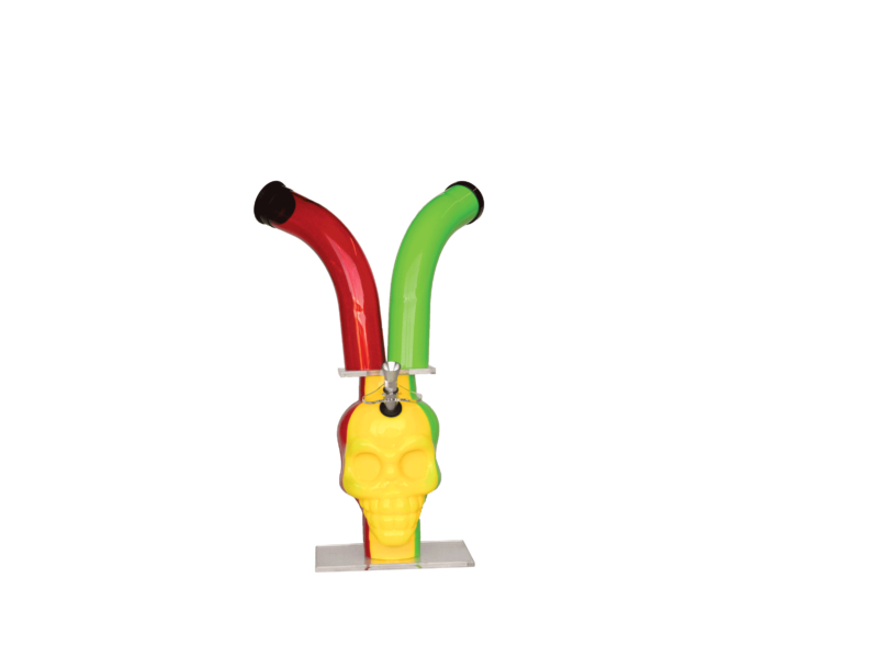 Acrylic Water Pipe Rasta DB-99-13"