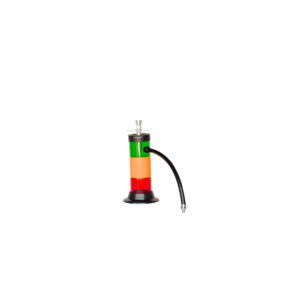 Acrylic Water Pipe Rasta Hoser - 2"x6"