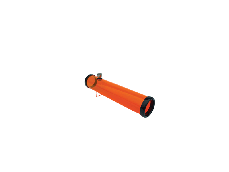 Acrylic Pipe Smokey-4/L - 2"x10"