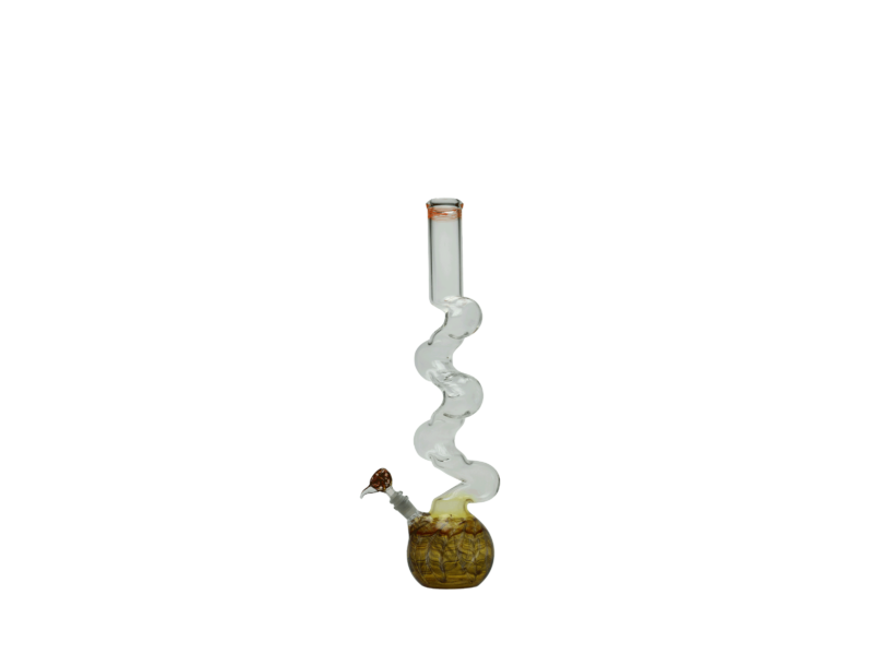 Glass Pipe Zig Zag #5-GOG-22"-51MM