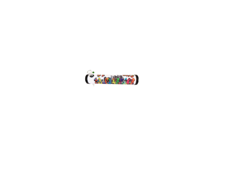 Acrylic Water Pipe FD-11 - 2"x10" Steam Roller